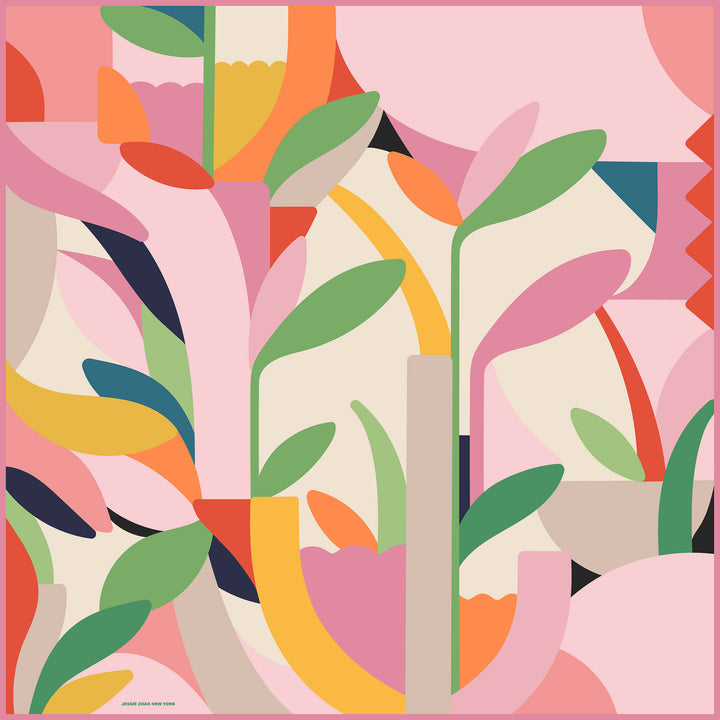 Jessie Zhao | Double Sided Spring Garden Harmony