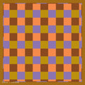 Checkmate by Kunst & Colore, 63cm Silk Scarf