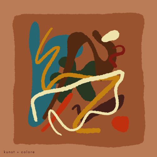 Cotton Bandana Scarf 50cm Square, In Baked Earth By Kunst & Colore