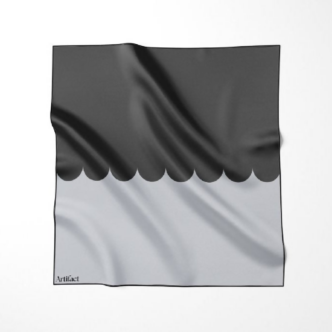 Charcoal_Dove_Grey_Silk_Scarf
