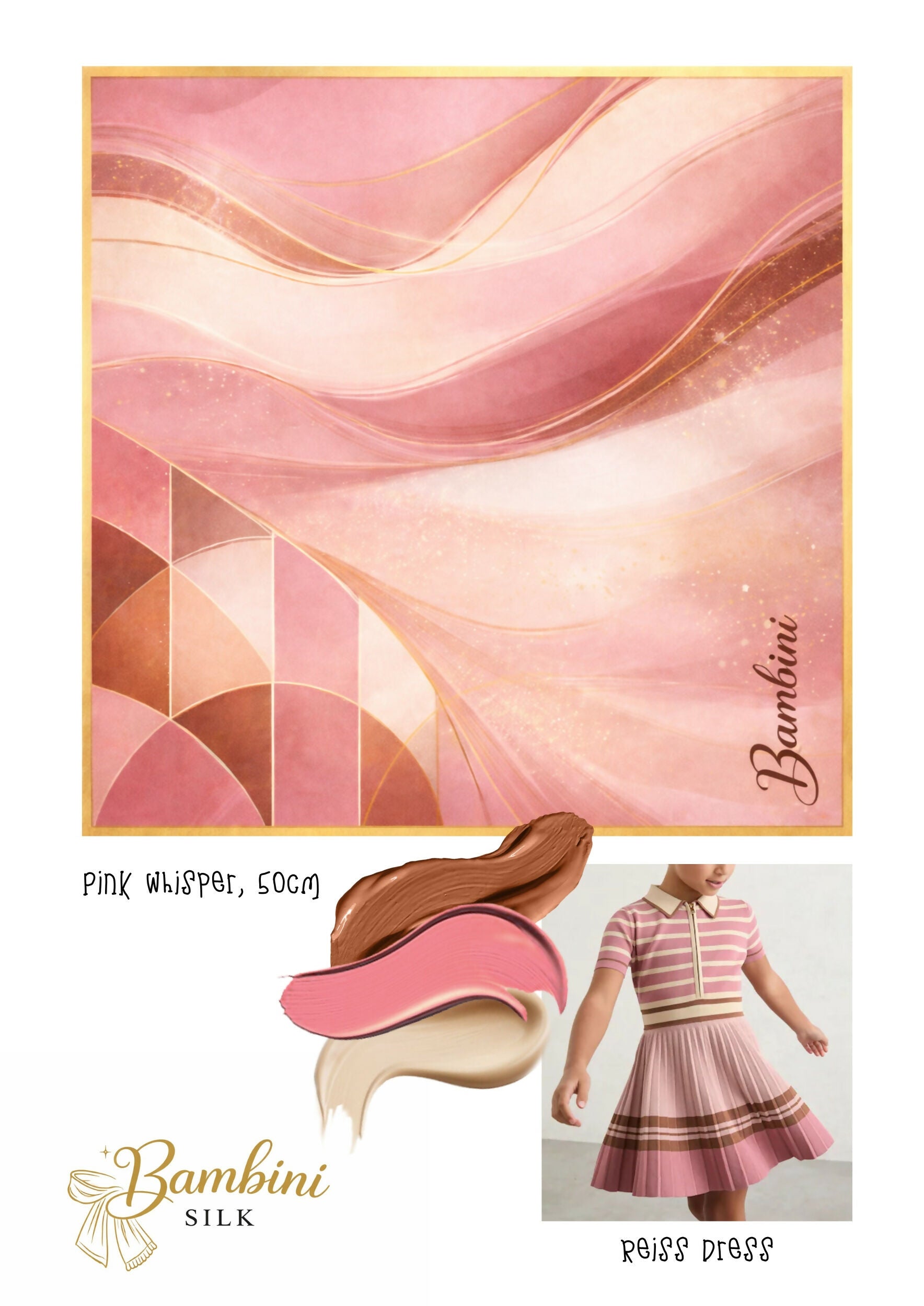 Pink Whisper 50cm