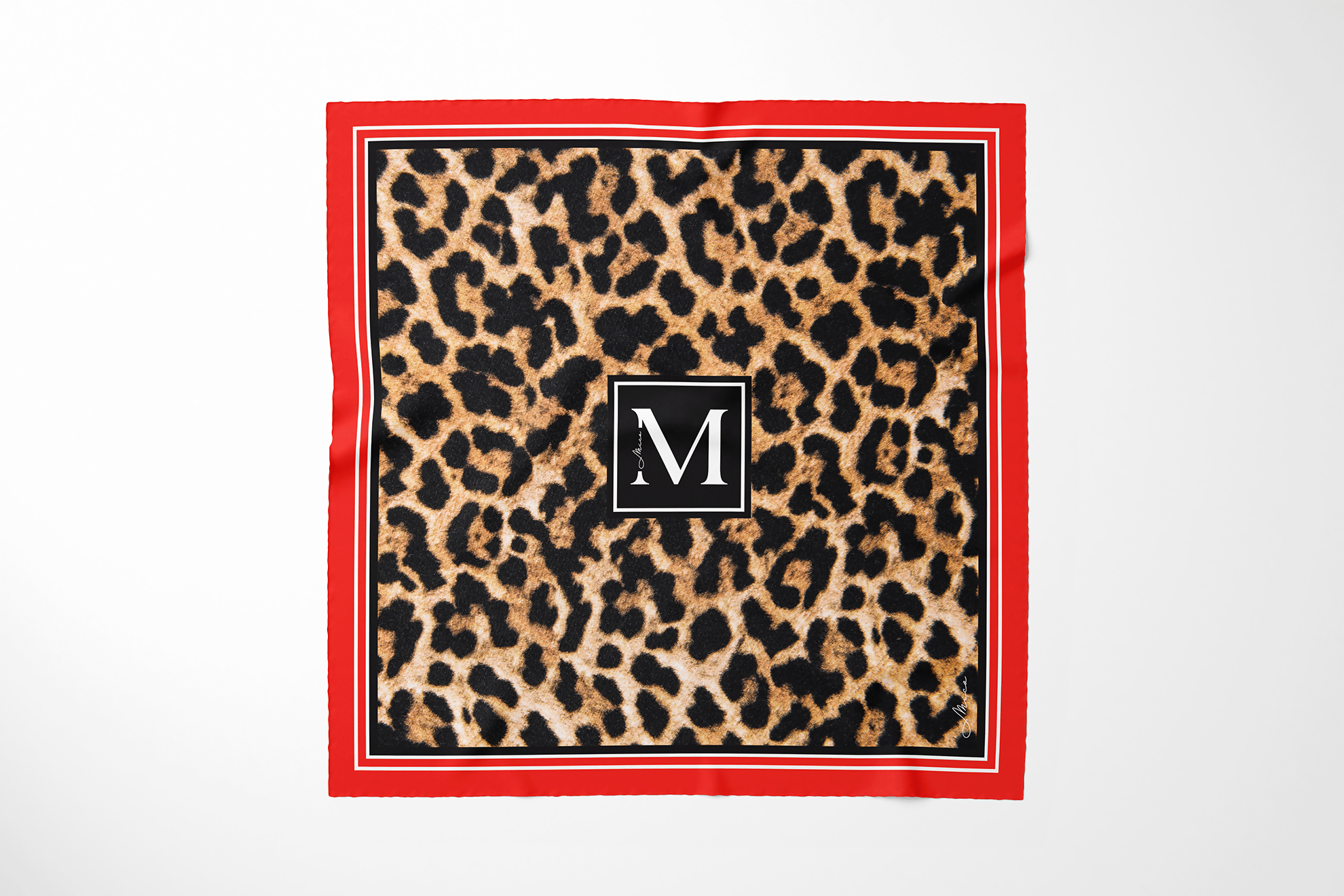 Twill SIlk Scarf Mockup Set by Creatsy® (7