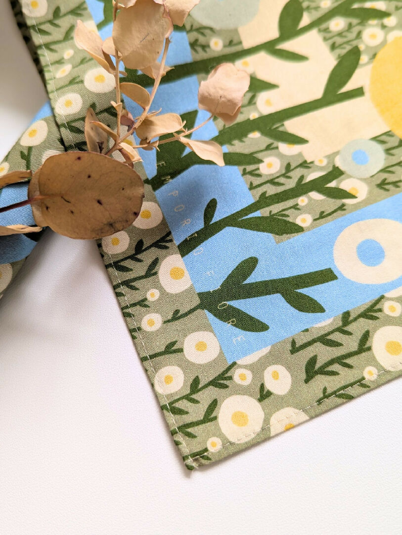 SPRING BLUE cotton silk 55cm (10)