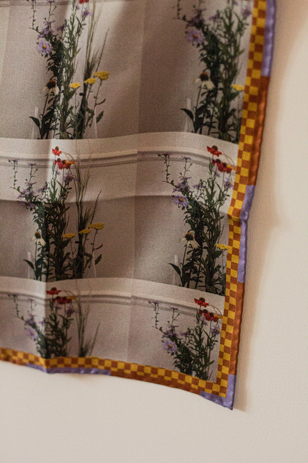 Perennials by Kunst & Colore, 63cm Silk Scarf