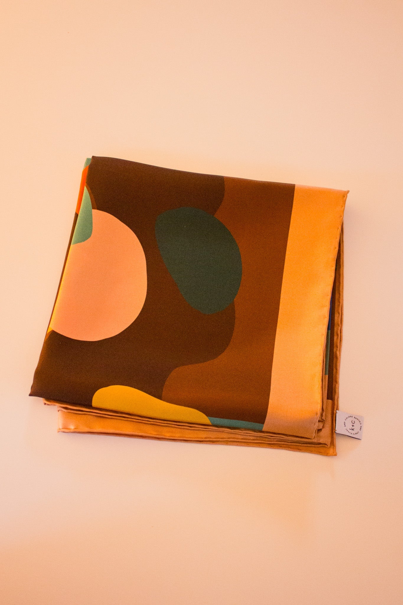 Tricolore by Kunst & Colore, 87cm Silk Scarf