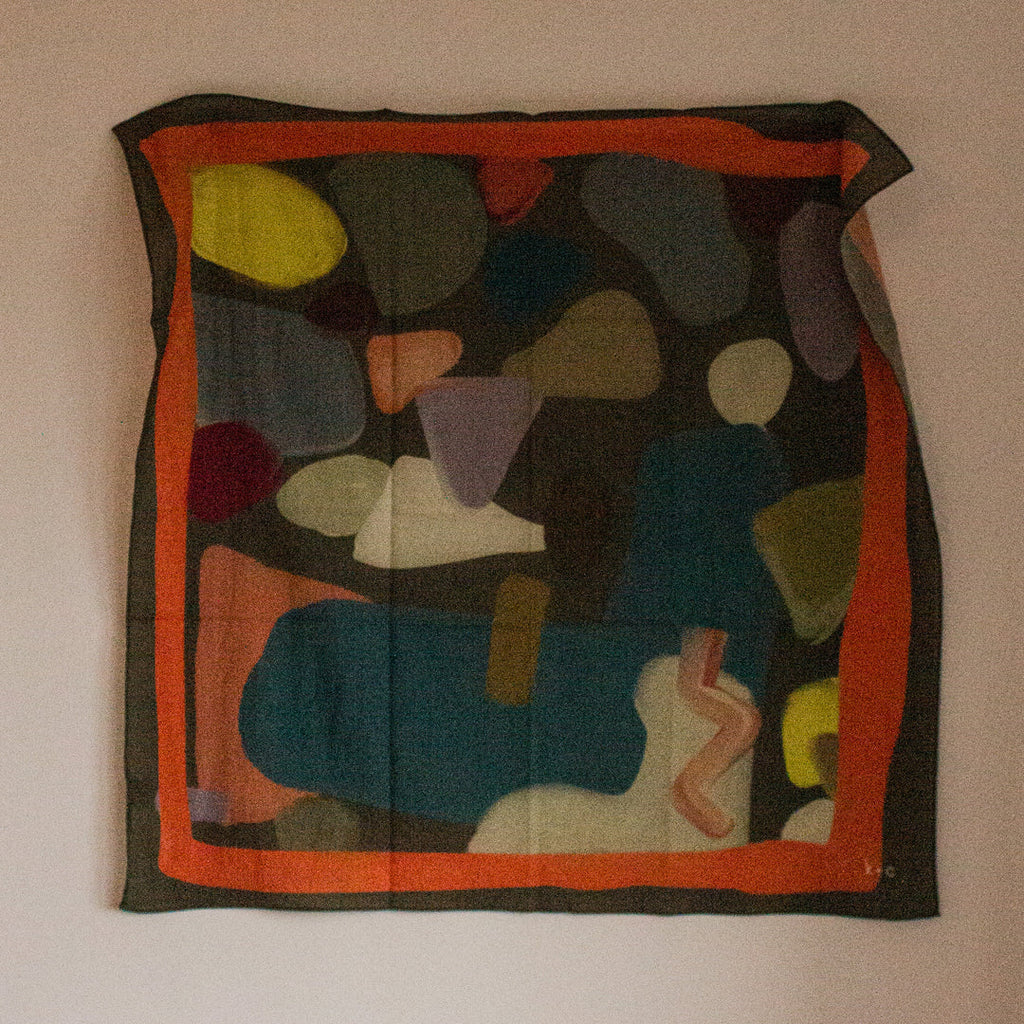 Print Defect - Cotton Bandana Scarf 70cm Square, In Pick & Mix By Kunst & Colore