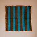 Cotton Bandana Scarf 50cm Square, Tessa Azure By Kunst & Colore