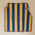 Cotton Bandana Scarf 70cm Square, Tessa Ultramarine By Kunst & Colore