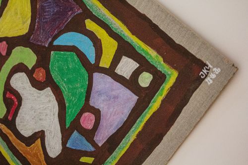 'Boiled Sweets' Original Artwork 34.5 x 33cm by Kunst & Colore