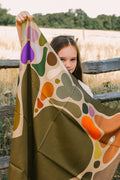 Eat Your Greens by Kunst & Colore, 90cm Silk Scarf
