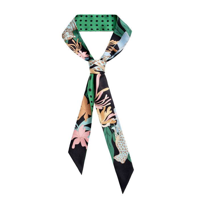 Jessie Zhao | Silk Skinny Night Jungle Gathering