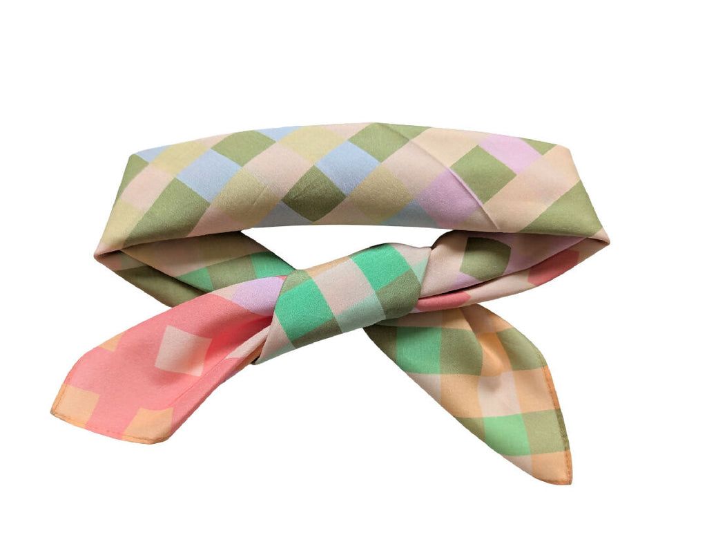 CHECKED IN #2 Cotton Silk 55cm (1)