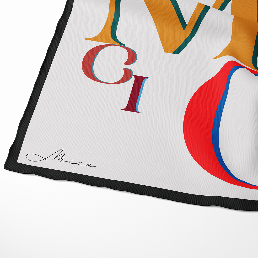 Letters White