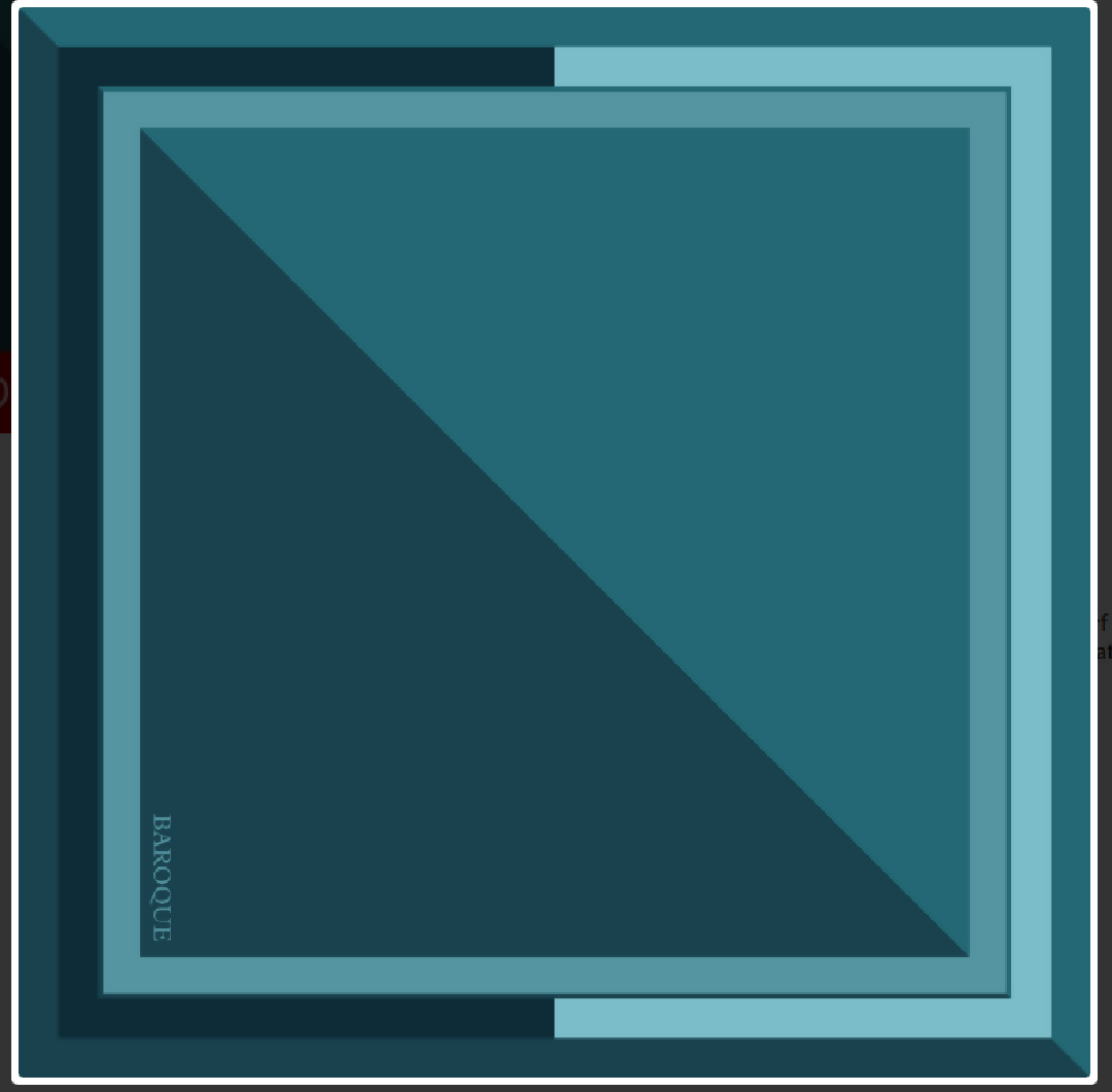 Cyan Mosaic