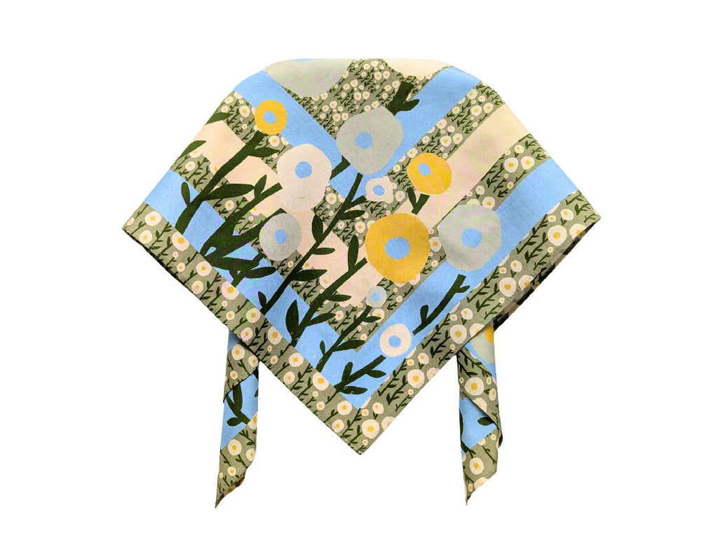 SPRING BLUE cotton silk 55cm (8)