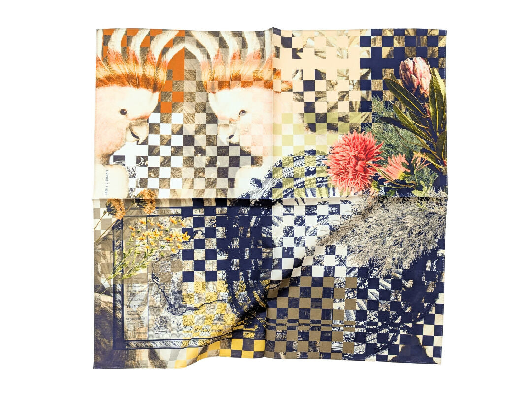 OCEANIA NAVY Cotton Silk 55cm (1)