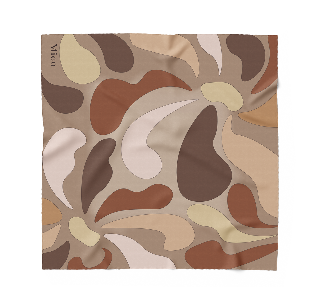 Sienna Clay Silk 50cm
