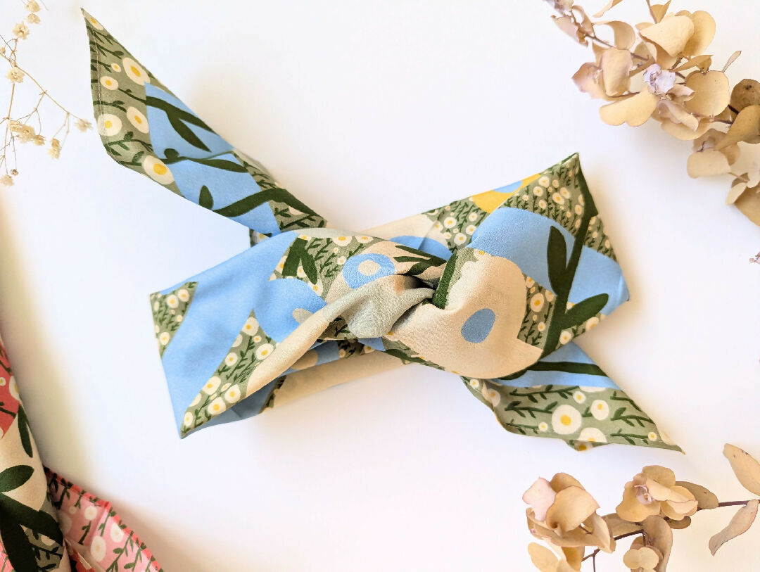 SPRING BLUE cotton silk 55cm (6)