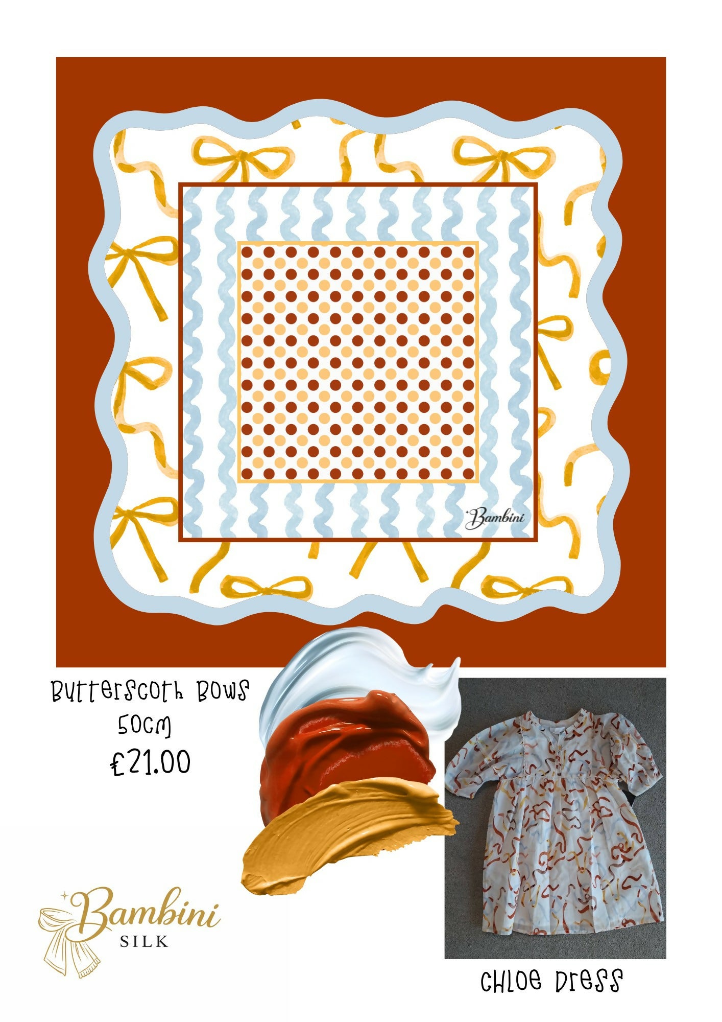 Butterscotch Bows match