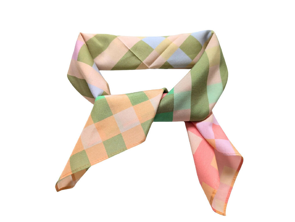 CHECKED IN #2 Cotton Silk 55cm (2)