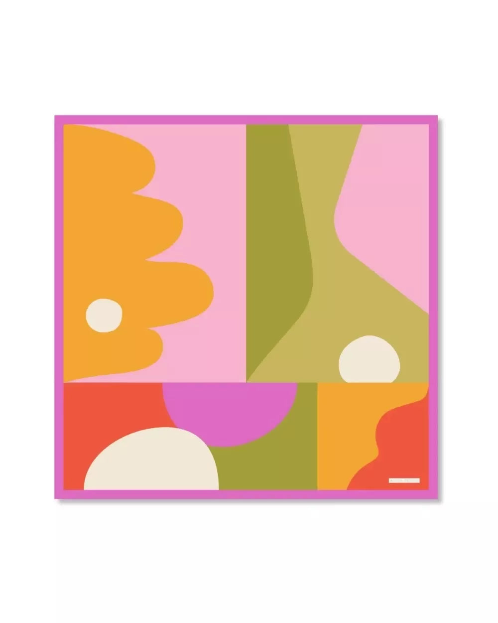 Havana+Abstract+Fuschia_Wool+Scarf