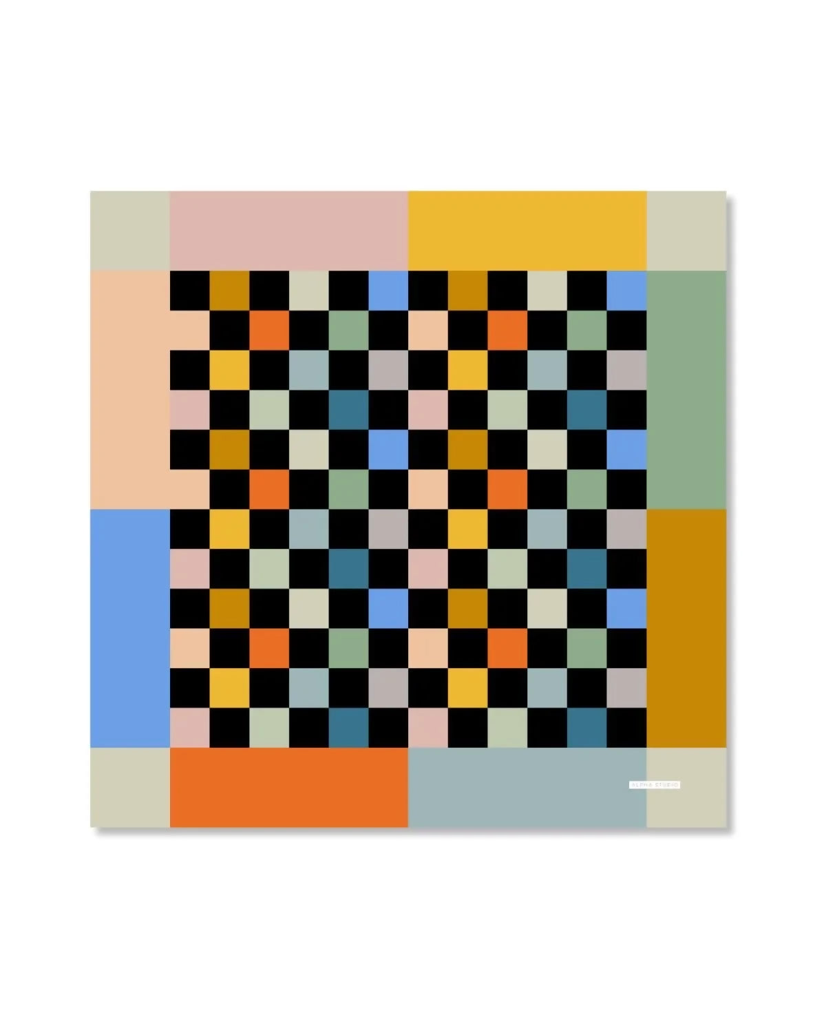Colmar+Checkerboard+Retro_Wool+Scarf